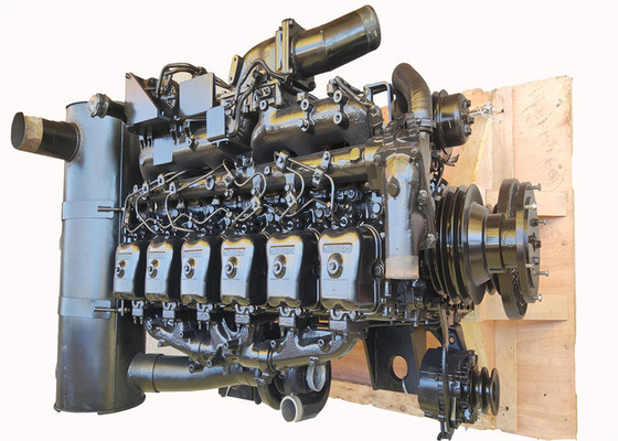 खुदाई करने वाले HD1430 - 3 SK480 HD2045 डीजल इंजन के लिए 6D24 प्रयुक्त इंजन असेंबली