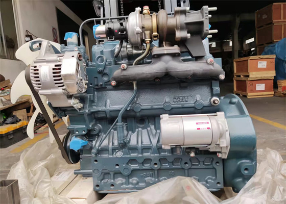 41.7kw Kubota डीजल इंजन, वाटर कूलिंग V2403T Kubota इंजन खुदाई के लिए PC56-7