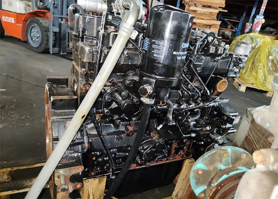 खुदाई SK130-8 SK140-8 74kw आउटपुट के लिए D04FR मित्सुबिशी प्रयुक्त इंजन असेंबली डीजल