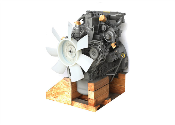 43KW ISUZU 4LE2 इंजन, 4 सिलेंडर डीजल इंजन स्टील सामग्री खुदाई के लिए SK75-8